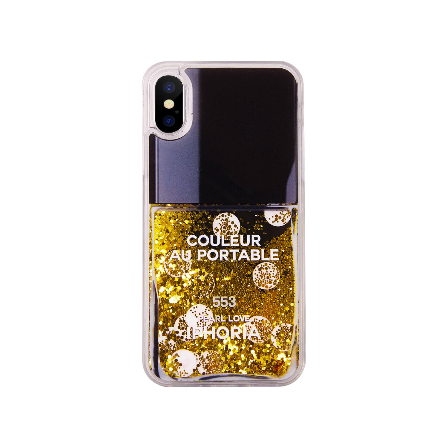 新品☆アイフォリアのiPhoneケース☆人気のネイルボトルデザイン IPHORIA - Liquid Case for Apple iPhone X/XS - Nail Polish