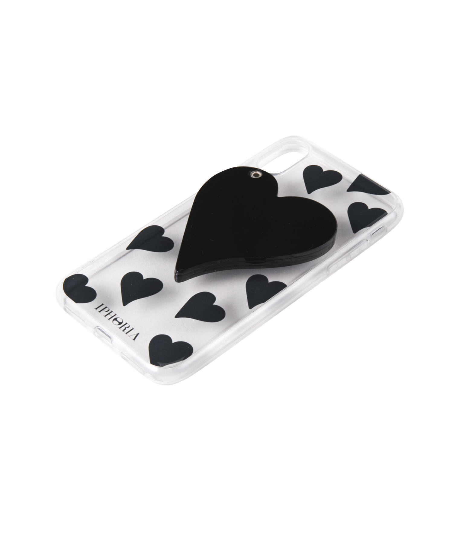 公式 バニラコ x IPHORIA コラボ ミラー 韓国 スタイルナンダ好きにも ミラーケースデザイン iPhoneケース - Mirror Case Dalmatian Love is